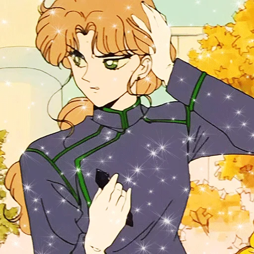 Telegram stiker «🌸 Zoisite 🌸 Sailor Moon» 🫤