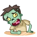 Telegram emoji Zombie