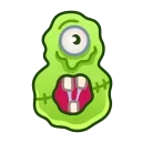 Эмодзи Zombie Font Emoji 8️⃣
