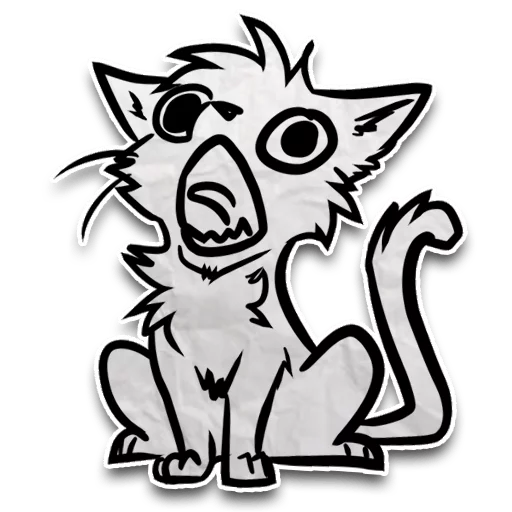 Zuzu the Cat sticker 🔊