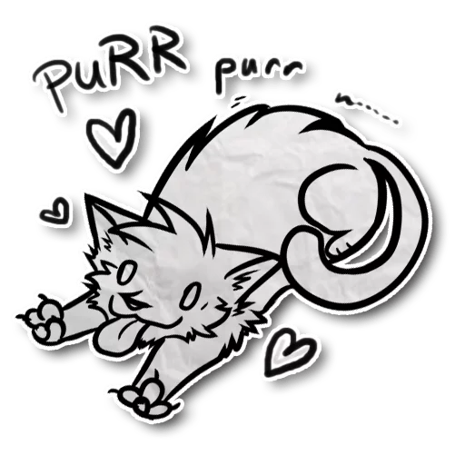 Zuzu the Cat sticker 💕
