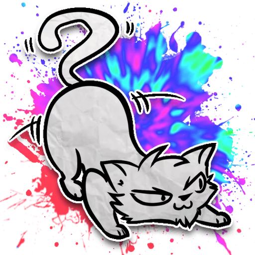 Zuzu the Cat sticker 🐈
