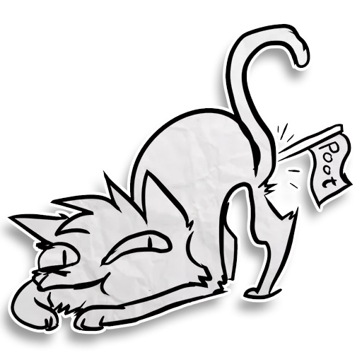 Zuzu the Cat stiker 🌽