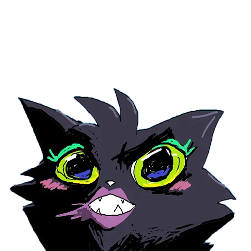 Zuzu the Cat emoji 💄