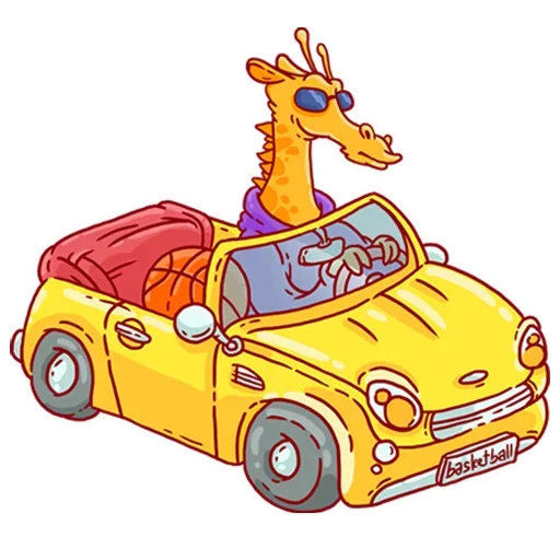 Giraffe-baller emoji 🤪
