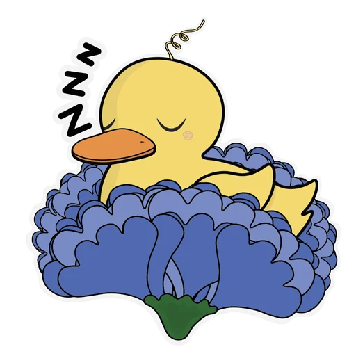 Telegram stiker «Мем-стики» 😴