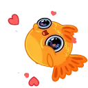 Золотая рыбка emoji 😍