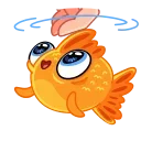Золотая рыбка emoji ☺️